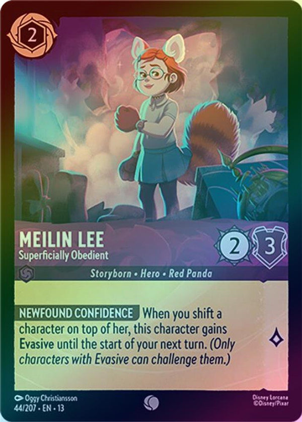 Meilin Lee (Superficially Obedient) - 44/207 - Common (Foil)
