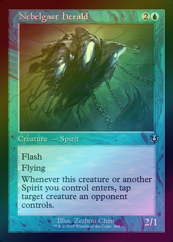 Nebelgast Herald - Retro Frame (Foil) (INR)