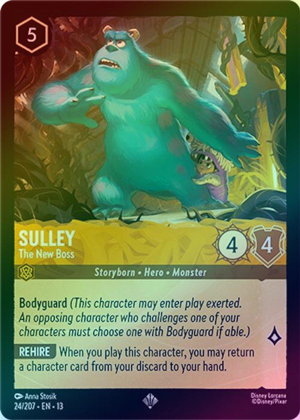 Sulley (The New Boss) - 24/207 - Super Rare (Foil)