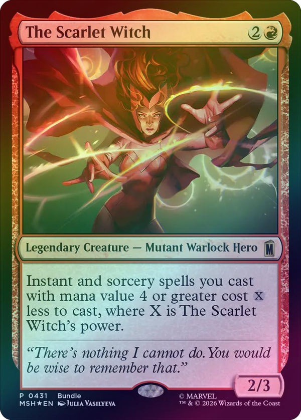 The Scarlet Witch - Bundle Promo (Foil) (MSH)