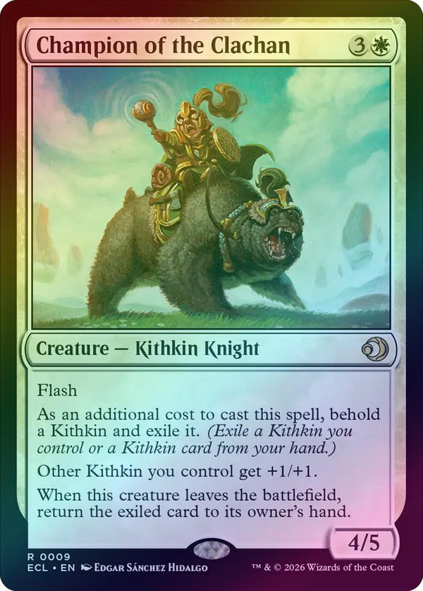 Champion of the Clachan (Foil) (ECL)