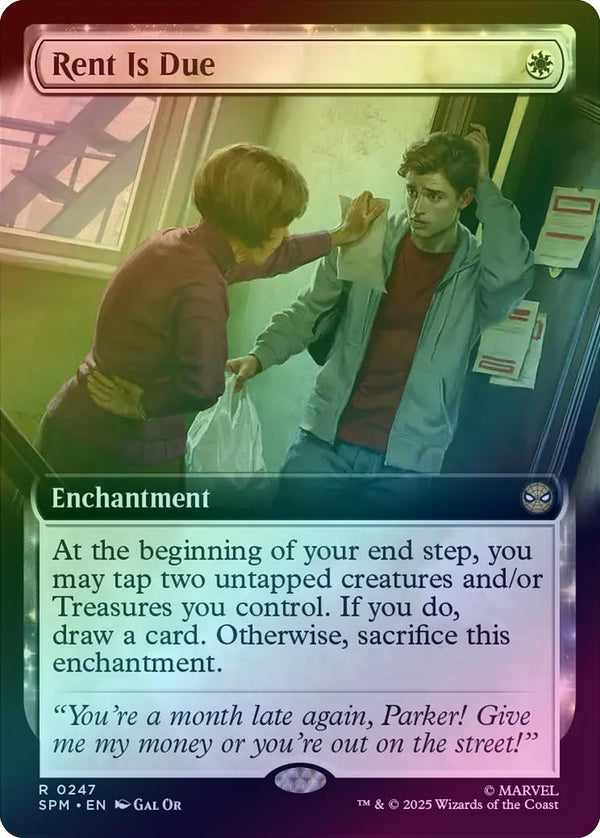 Rent Is Due - Extended Art (Foil) (SPM)