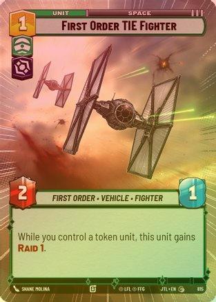 First Order TIE Fighter (Hyperspace) - 815 - Common (Foil)