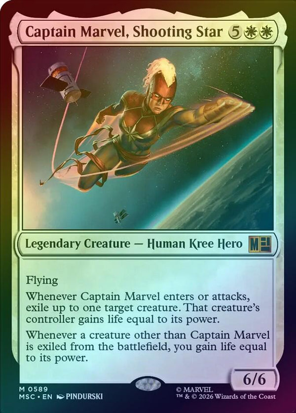 Captain Marvel, Shooting Star (Foil) (MSC)