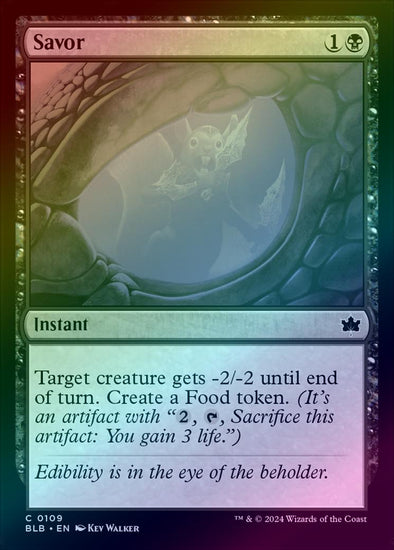 Savor (Foil) (BLB)