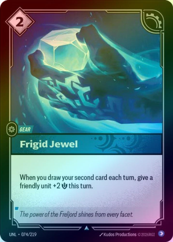 Frigid Jewel - 074/219 - Uncommon (Foil)