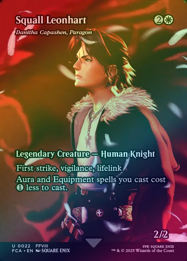 Squall Leonhart // Danitha Capashen, Paragon - Borderless (Foil) (FCA)