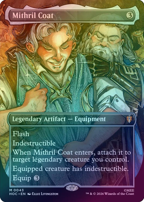 Mithril Coat - Borderless (Foil) (HOC)