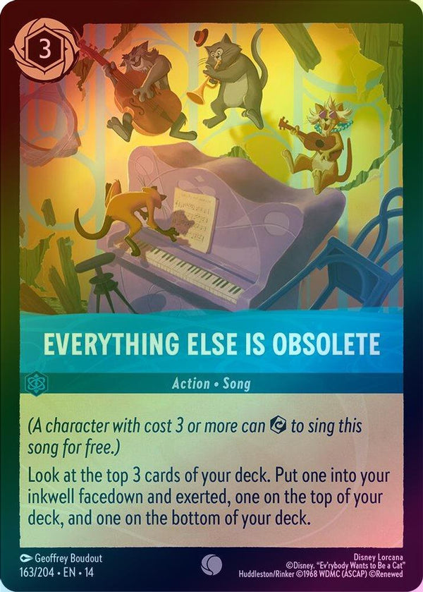 Everything Else Is Obsolete - 163/204 - Common (Foil)