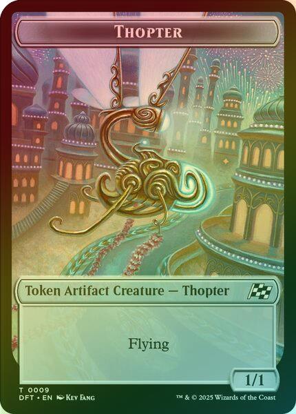 Thopter (009) // Treasure Token (Foil) (TDFT)