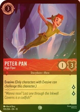 Peter Pan (High Flyer) - 105/204 - Common (Foil)