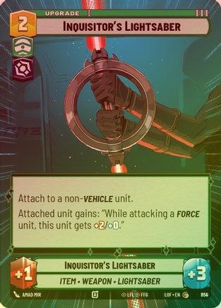 Inquisitor's Lightsaber (Hyperspace) - 830 - Common (Foil)