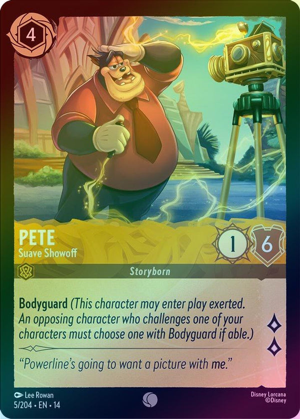 Pete (Suave Showoff) - 5/204 - Common (Foil)