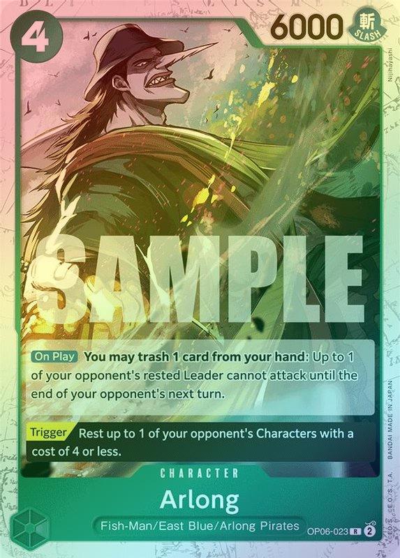 Arlong (Jolly Roger Foil) - OP06-023 - Rare