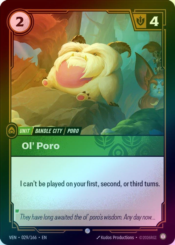 Ol' Poro - 029/166 - Common (Foil)