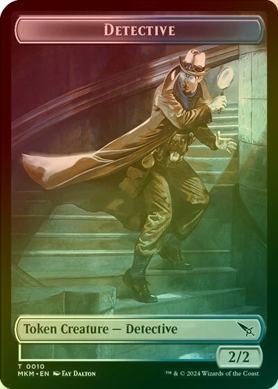 Detective // Ooze Token (Foil) (TMKM)