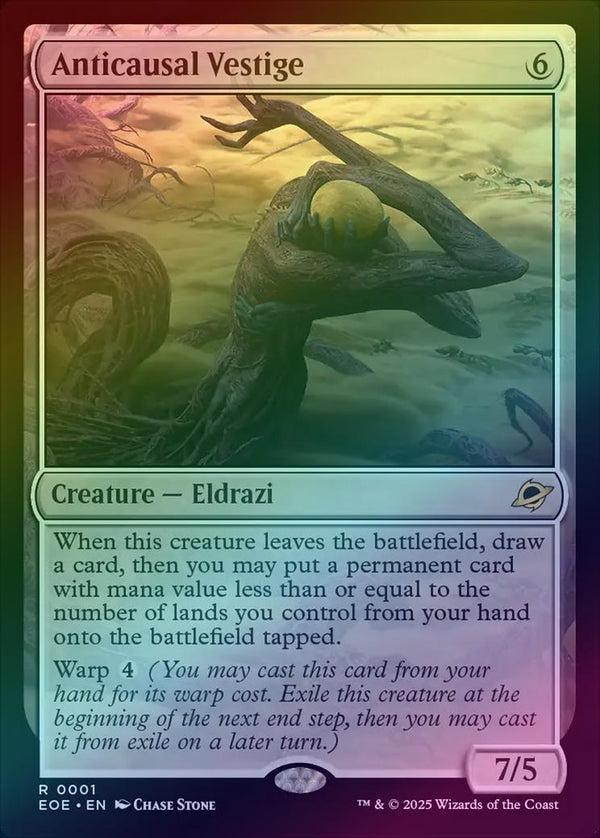 Anticausal Vestige (Foil) (EOE)