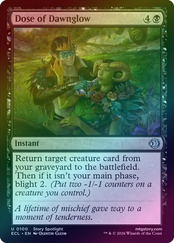 Dose of Dawnglow (Foil) (ECL)