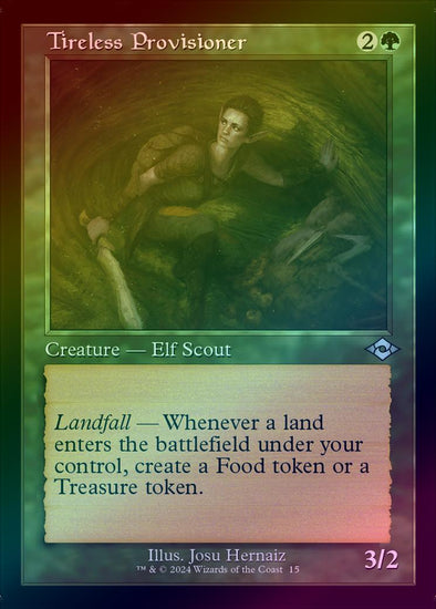 Tireless Provisioner - Retro Frame (Foil) (H2R)