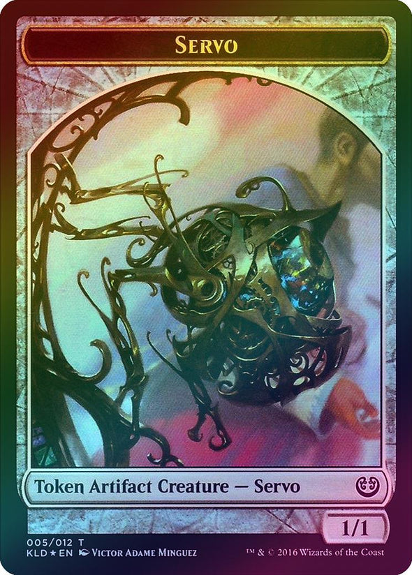 Servo // Thopter Token (Foil) (L16)