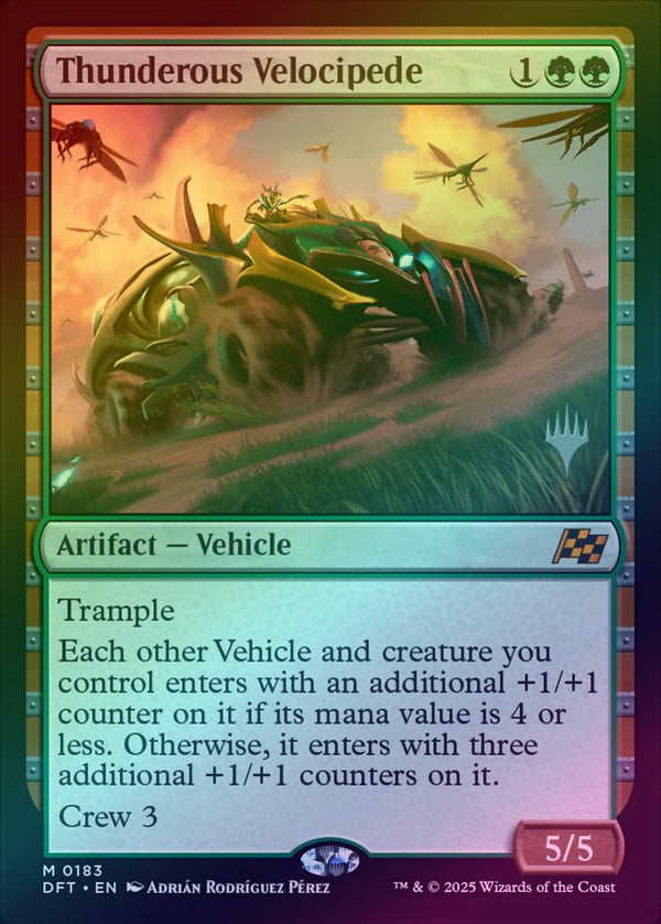 Thunderous Velocipede - Promo Pack (Foil) (PDFT)