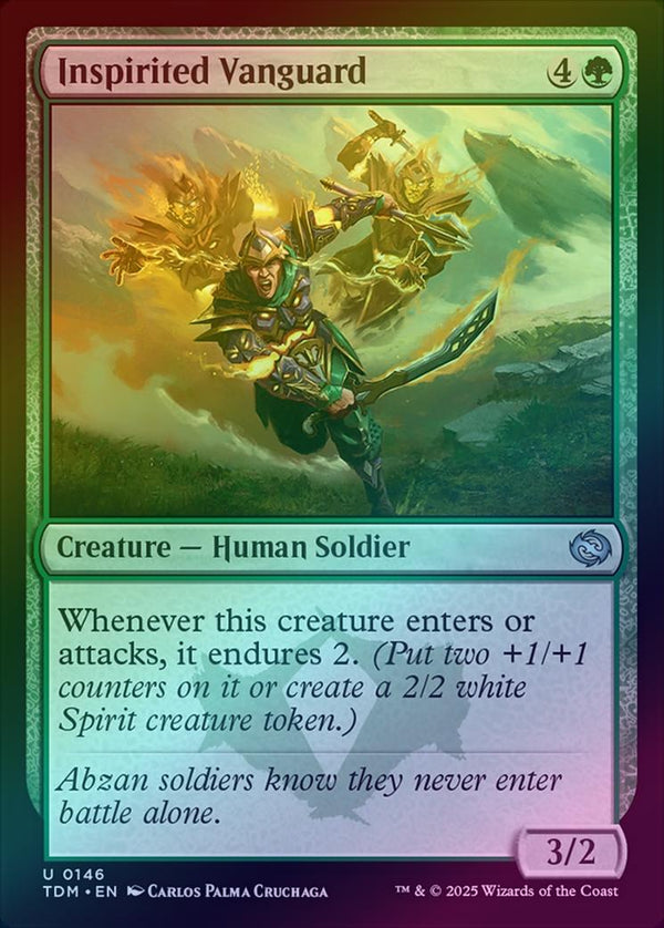Inspirited Vanguard (Foil) (TDM)