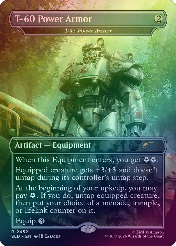 T-45 Power Armor - Fallout: Beyond Vault 33 (Foil) (SLD)