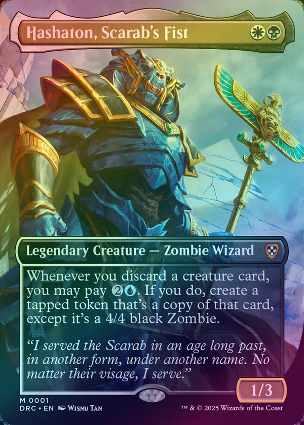 Hashaton, Scarab's Fist (Foil) (DRC)