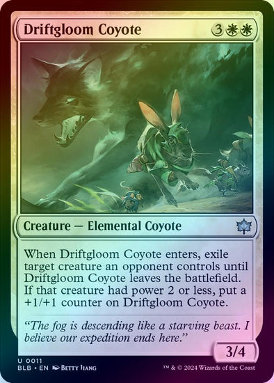 Driftgloom Coyote (Foil) (BLB)