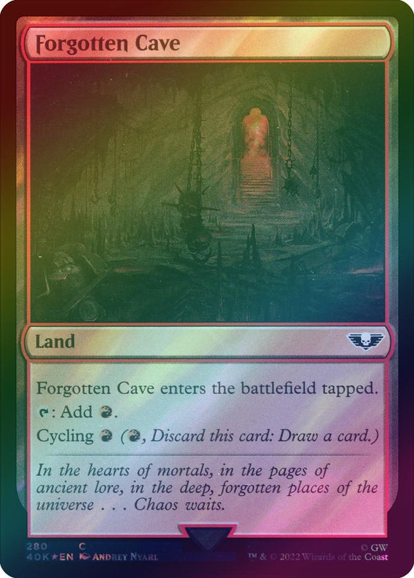 Forgotten Cave (Surge Foil) (40K)