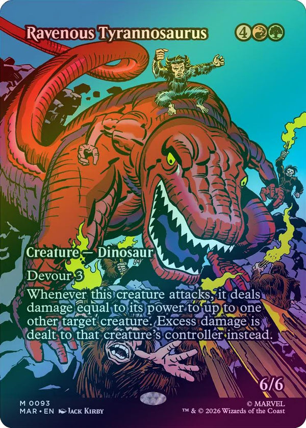 Ravenous Tyrannosaurus - Source Material Showcase (Foil) (MAR) (Pre-Order)