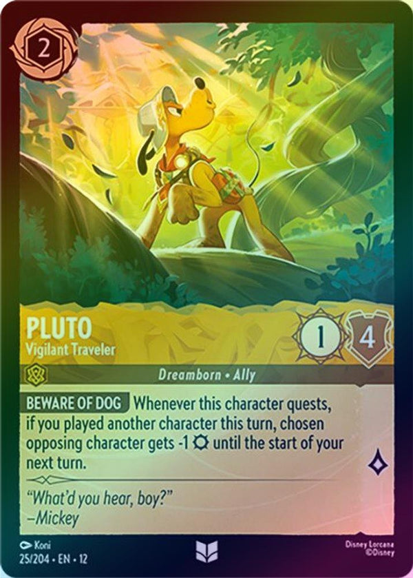Pluto (Vigilant Traveler) - 25/204 - Uncommon (Foil)