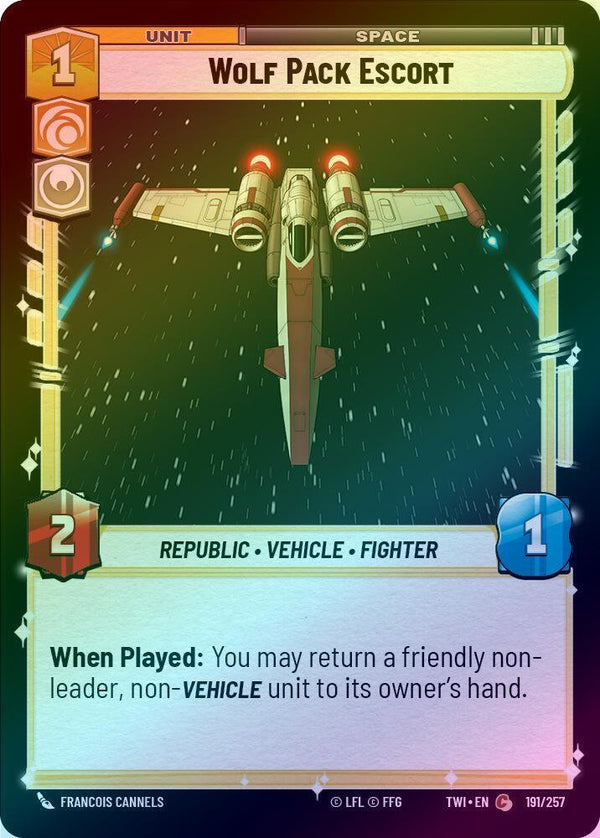 Wolf Pack Escort - 191/257 - Common (Foil)