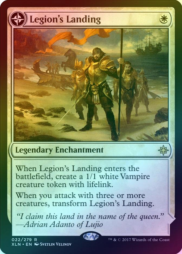 Legion's Landing // Adanto, the First Fort (Foil) (XLN)