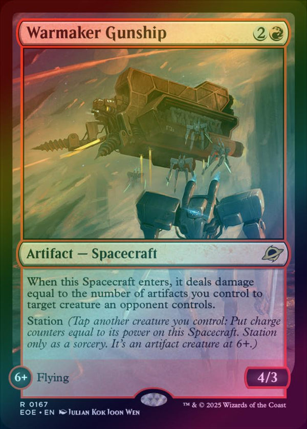 Warmaker Gunship (Foil) (EOE)