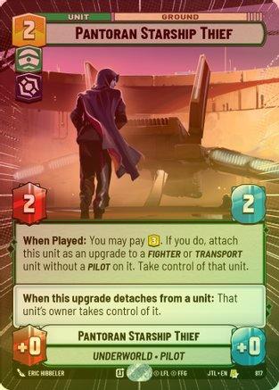 Pantoran Starship Thief (Hyperspace) - 817 - Rare (Foil)