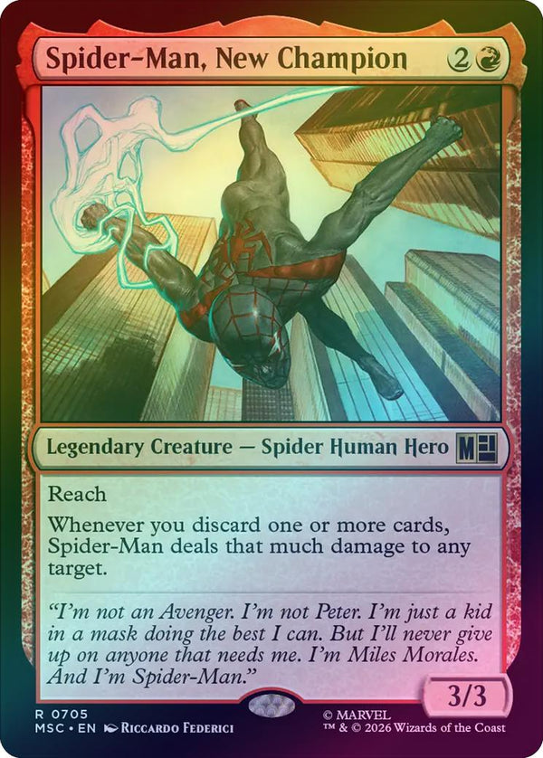 Spider-Man, New Champion (Foil) (MSC) (Pre-Order)