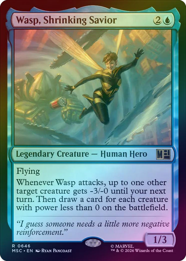 Wasp, Shrinking Savior (Foil) (MSC) (Pre-Order)