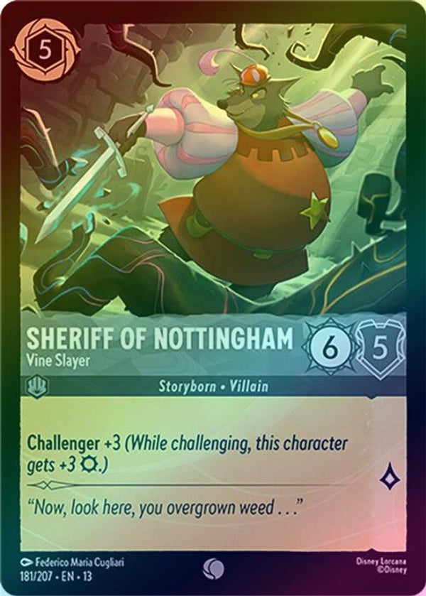 Sheriff of Nottingham (Vine Slayer) - 181/207 - Common (Foil)