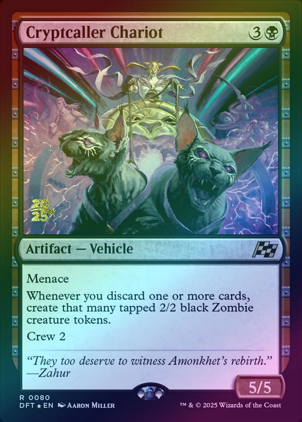 Cryptcaller Chariot - Prerelease Promo (Foil) (PDFT)