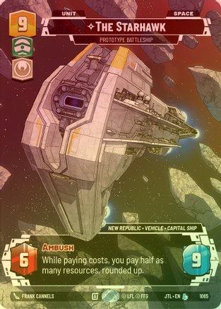 The Starhawk - Prototype Battleship (Prestige) - 1065 - Legendary (Foil)