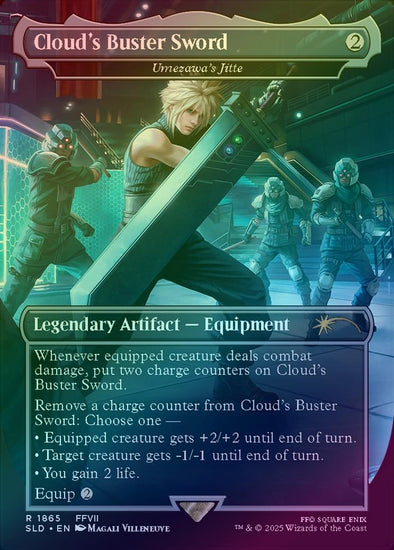 401 Games Canada - Cloud's Buster Sword // Umezawa's Jitte - Secret Lair x FINAL FANTASY: Weapons (Rainbow Foil) (SLD) 401 Games Canada - Cloud's Buster Sword // Umezawa's Jitte - Secret Lair x FINAL FANTASY: Weapons (Rainbow Foil) (SLD)