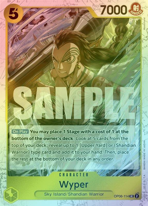 Wyper (Jolly Roger Foil) - OP06-114 - Uncommon