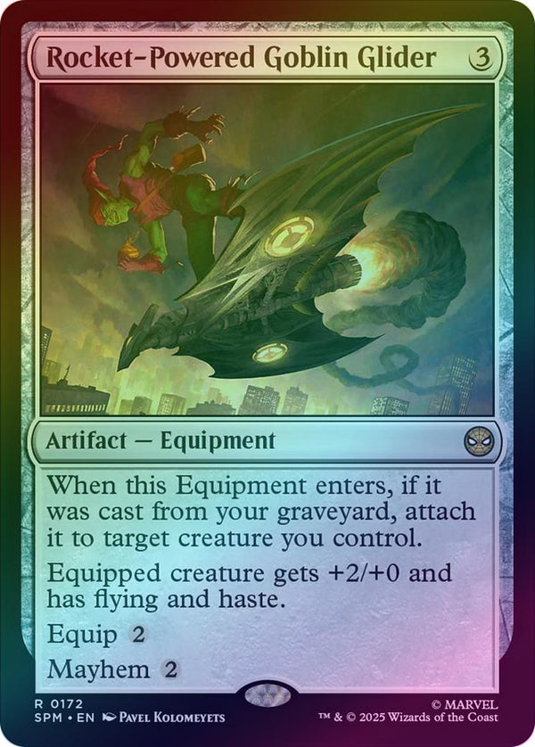 Rocket-Powered Goblin Glider (Foil) (SPM)