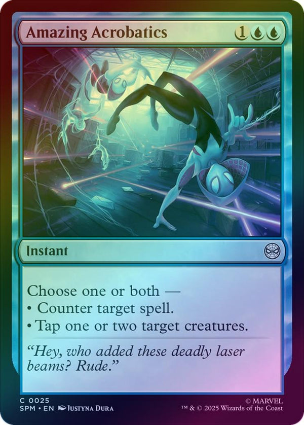 Amazing Acrobatics (Foil) (SPM)