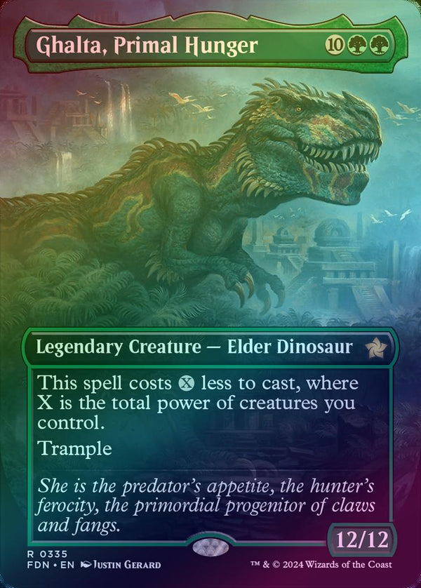 Ghalta, Primal Hunger - Borderless (Foil) (FDN)