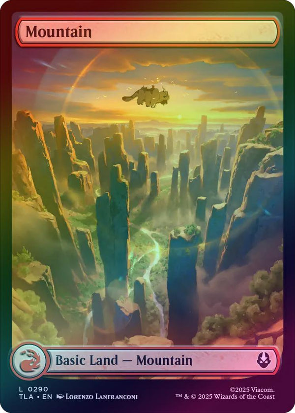 Mountain - Appa Full Art (290) (Foil) (TLA)