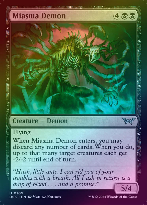 Miasma Demon (Foil) (DSK)