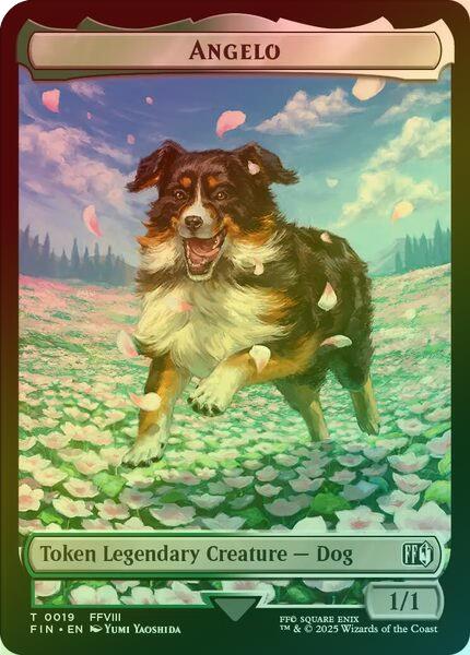 Angelo // Darkstar Token (Foil) (TFIN)