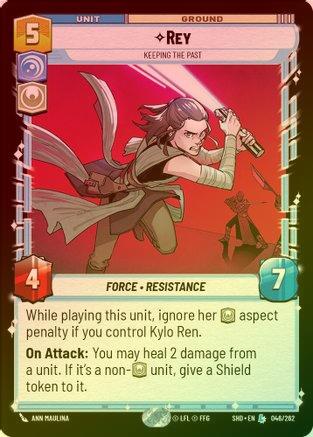 Rey - Keeping the Past - 046/262 - Legendary (Foil)
